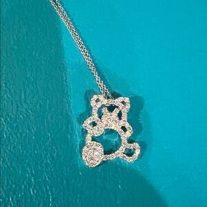 Roberto Coin 18k Gold Diamond 16-18” Teddy Bear